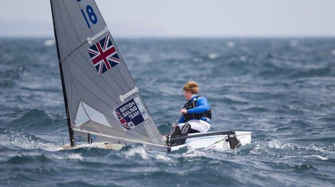 James Hadden, GBR, Men's One Person Dinghy Heavy (Finn) at day two - 2015 ISAF Sailing WC Weymouth and Portland © onEdition http://www.onEdition.com